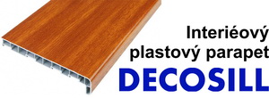 parapet vnitrni plastovy decosill prostavbu