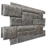 Fasádní obklad - panel NOVIK Hand Cut Stone HC100 - 230 Shadow Gray /0,472 m2