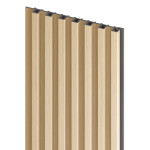 Obkladové panely Vilo MPC MODULO - akustický lamelový panel S - Harmony Wood /0,14 x 2,65 m