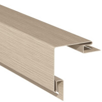 Rohový profil WOOD SIDING SV-12 - 54 stříbrný cedr /3,05 m (DOPRODEJ)