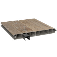 Plotová deska PVC WOD-PRINT hladká p+d - Duofuse DF6BP25 - Barnwood Grey /0,25 x 2 m