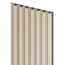 Obkladové panely Vilo MPC MODULO - akustický lamelový panel S - Satin Cream /0,14 x 2,65 m
